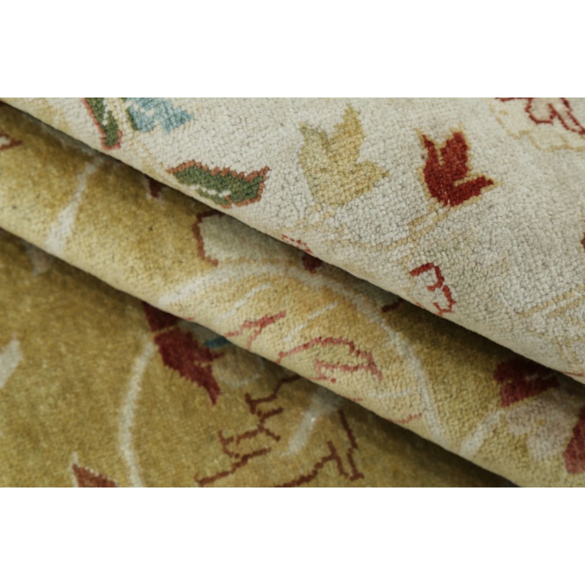 Ziegler 9x12 Handmade Double Knotted Washable Wool Rug - Colorful