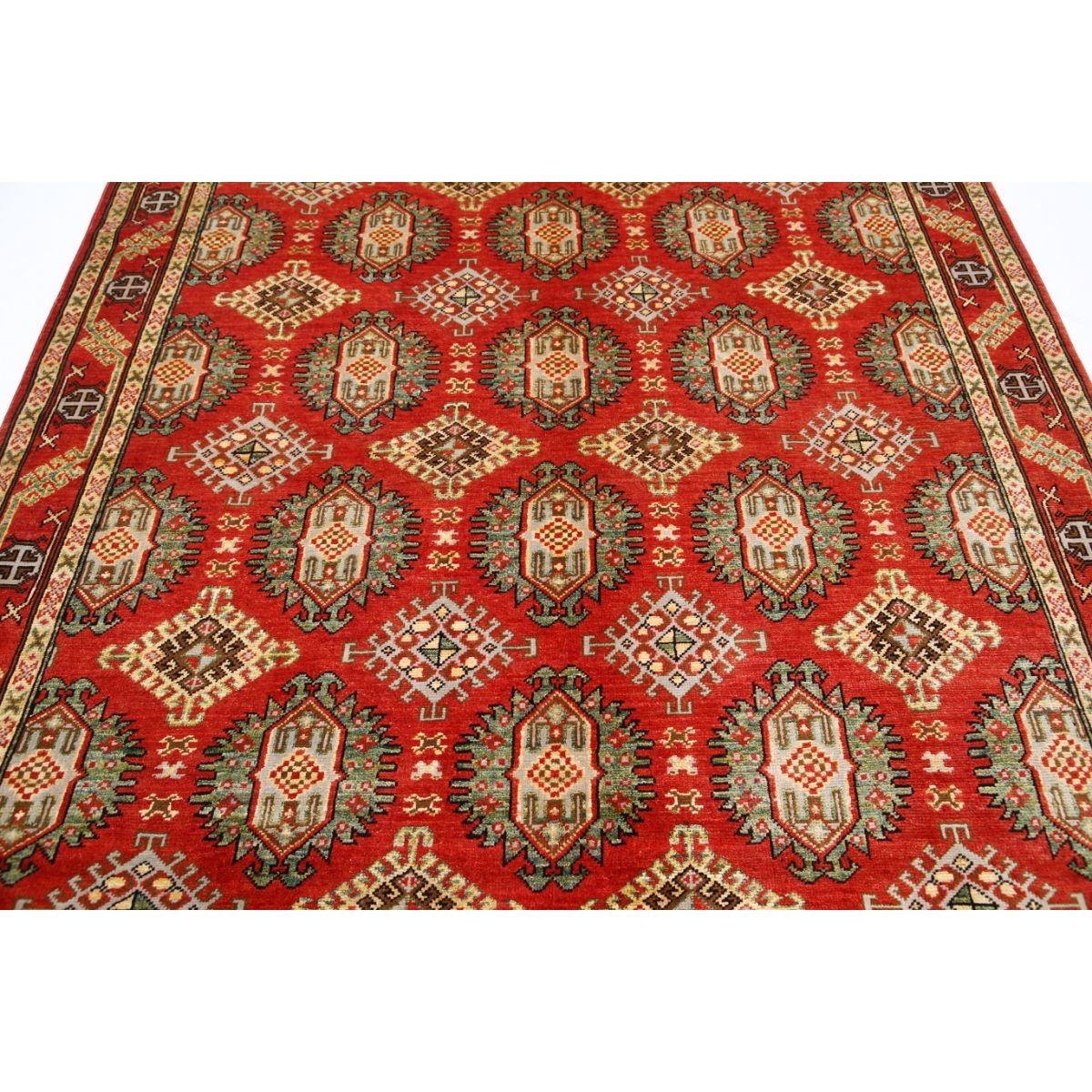 Revival 7x10 Handmade Double Knotted Washable Wool Rug - Colorful
