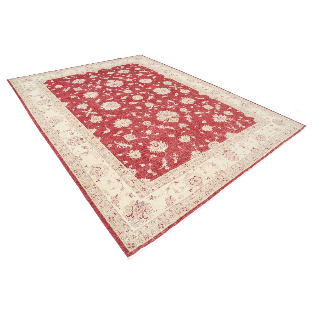 Ziegler 9x12 Handmade Double Knotted Washable Wool Rug - Colorful