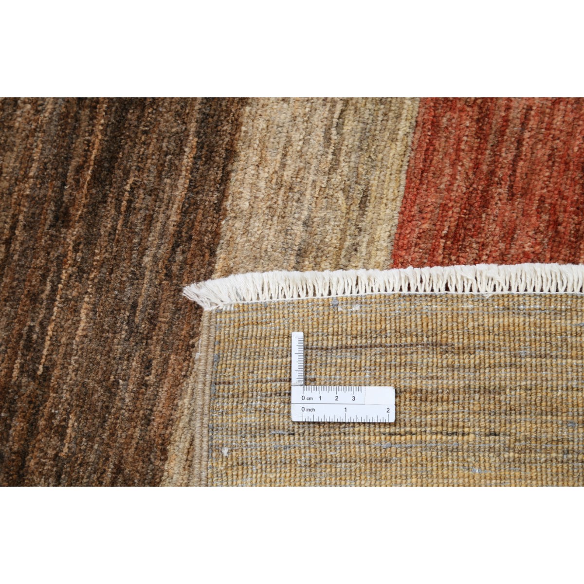 Modcar 8x10 Handmade Double Knotted Washable Wool Rug - Colorful