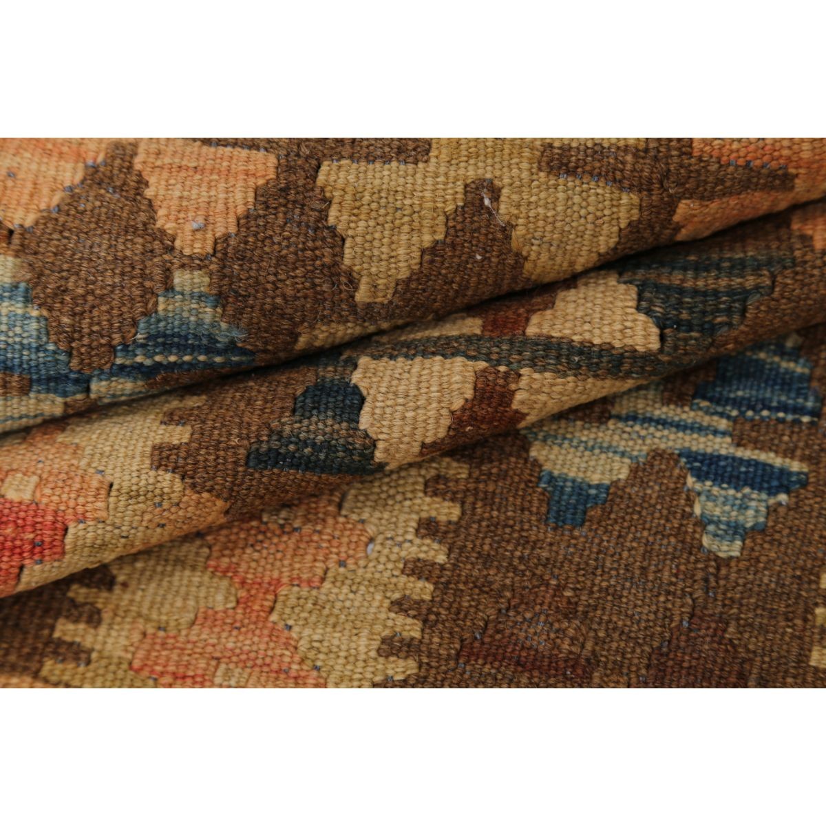 Maimana 3x10 Hand Woven Washable Wool Runner - Colorful