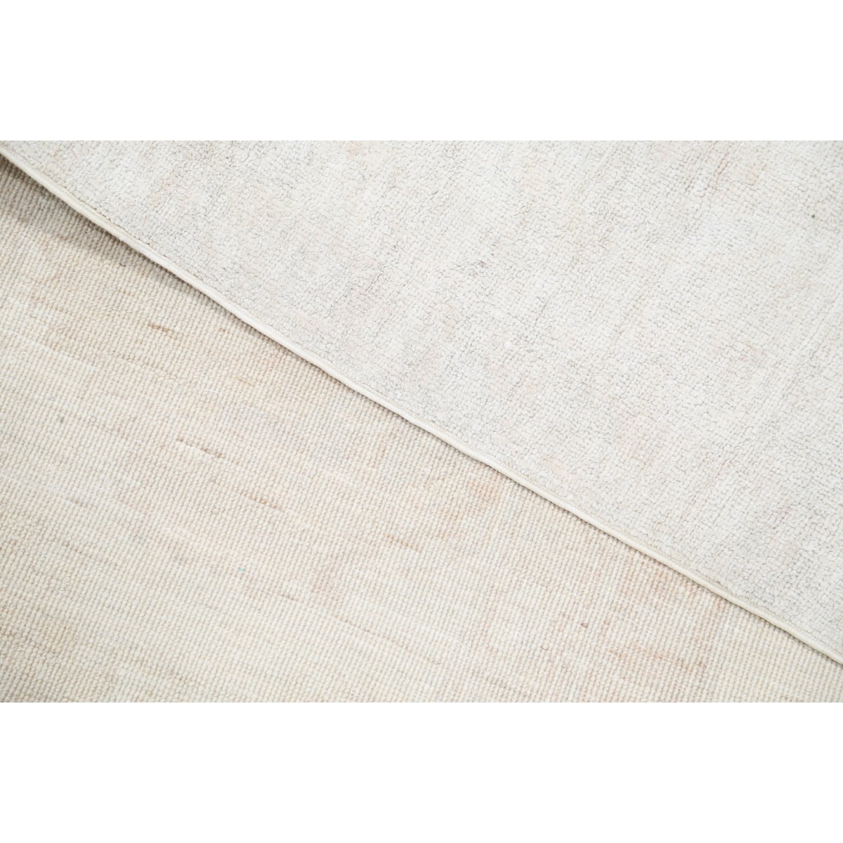 Serenity 13x17 Handmade Double Knotted Washable Wool Rug - Soft Hues