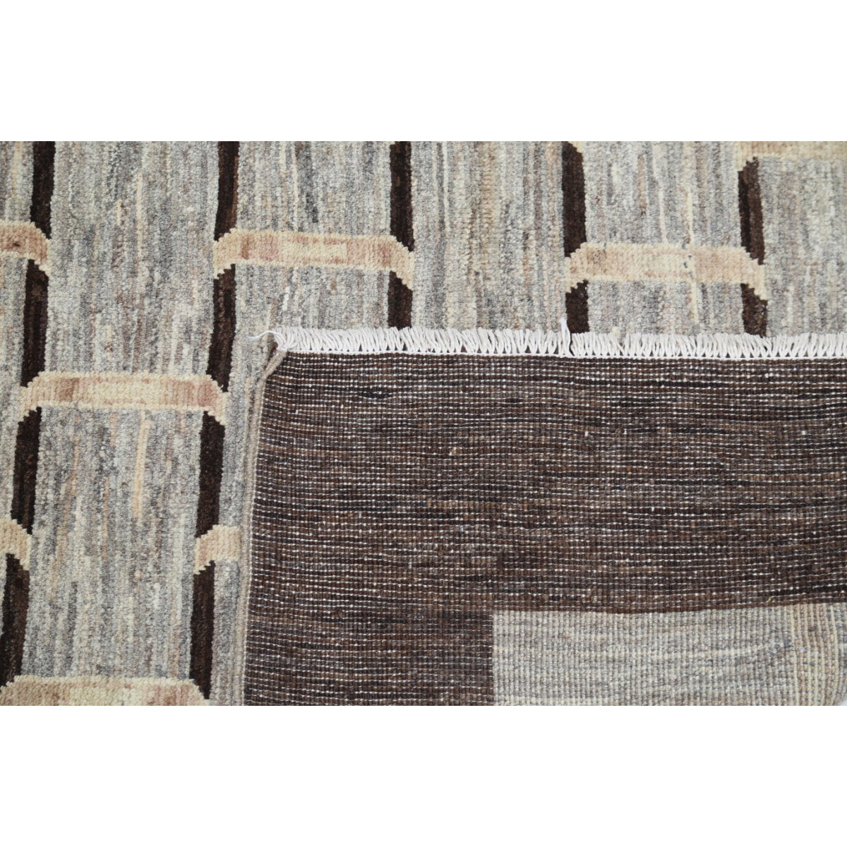 Modcar 4x6 Handmade Double Knotted Washable Wool Rug - Colorful