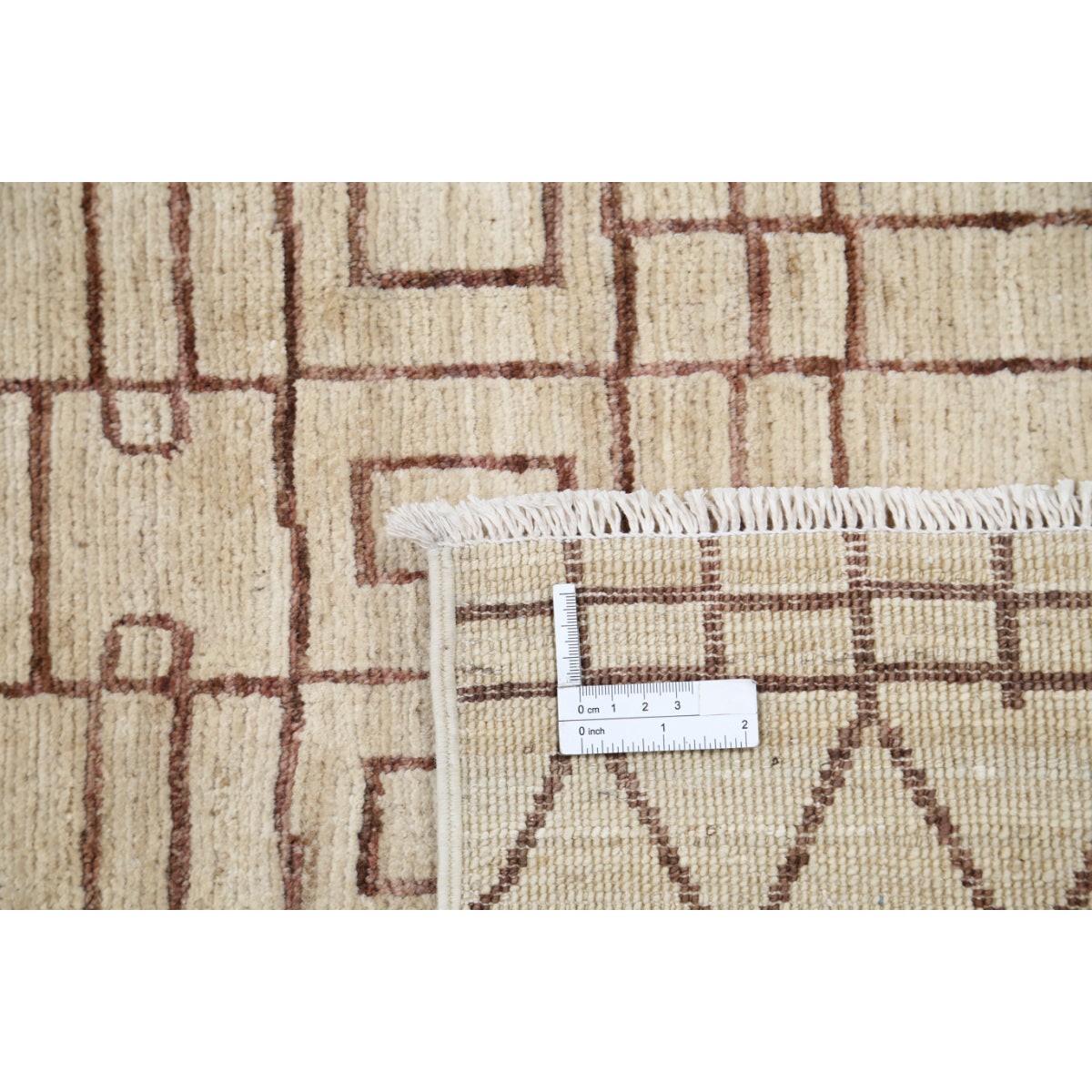 Modcar 5x7 Handmade Double Knotted Washable Wool Rug - Colorful