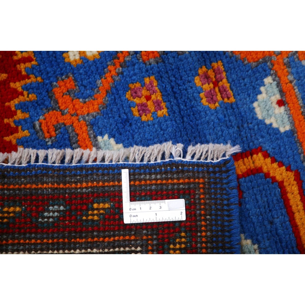 Revival 5x7 Handmade Double Knotted Washable Wool Rug - Colorful