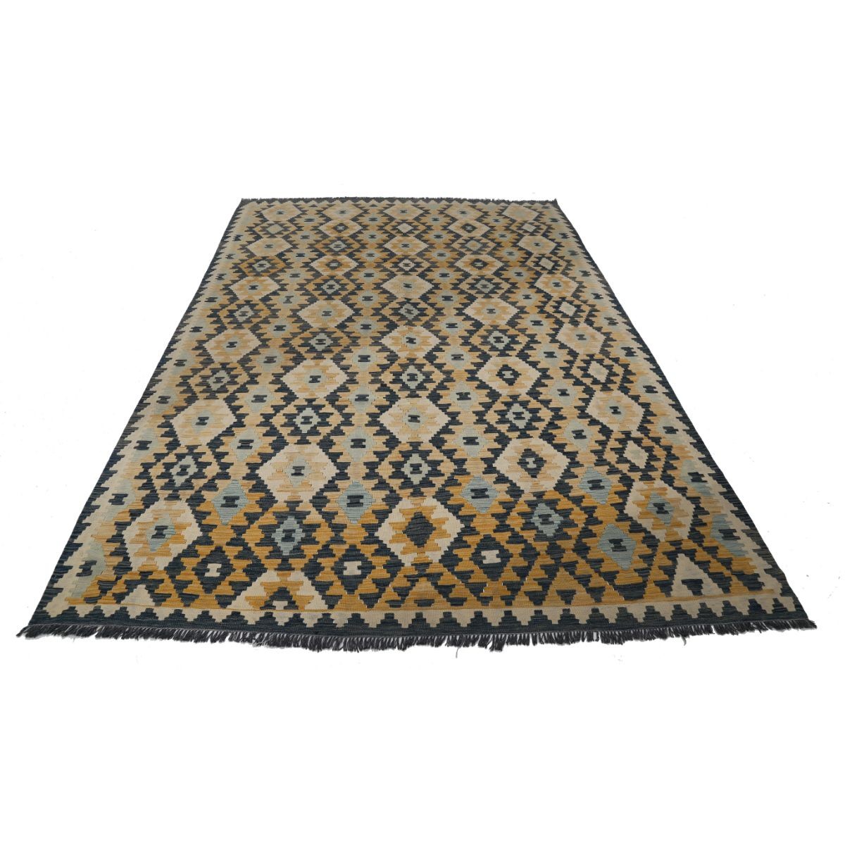 Maimana 6x10 Hand Woven Washable Wool Rug - Colorful