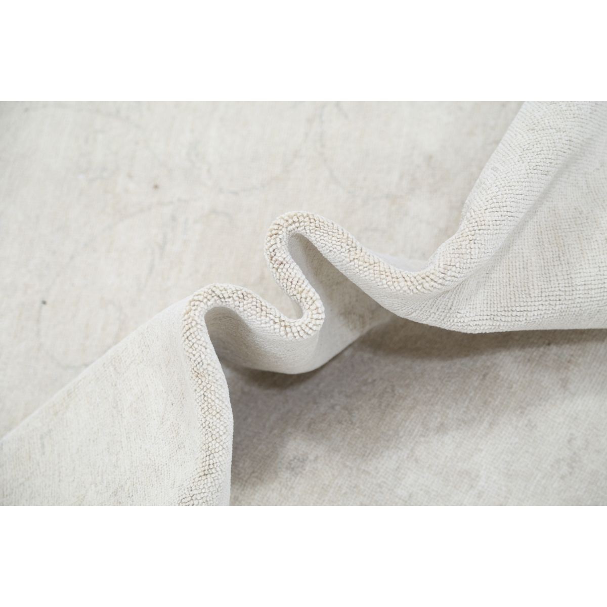 Serenity 9x11 Handmade Double Knotted Washable Wool Rug - Soft Hues