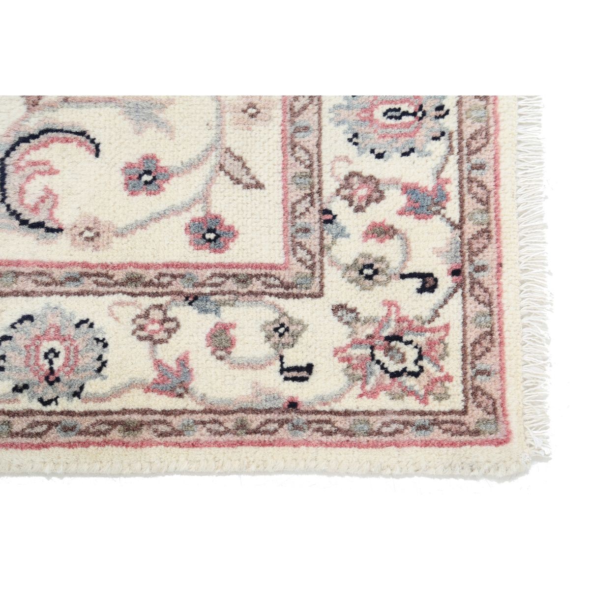 Nain 3x16 Handmade Double Knotted Washable Wool Runner - Colorful