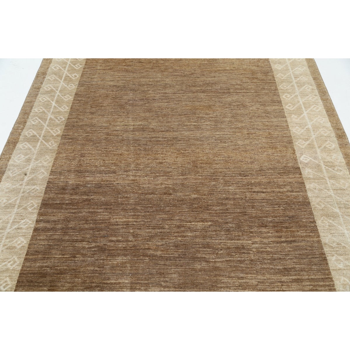 Modcar 6x9 Handmade Double Knotted Washable Wool Rug - Colorful