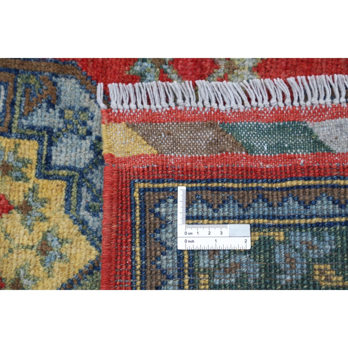Revival 6x8 Handmade Double Knotted Washable Wool Rug - Colorful