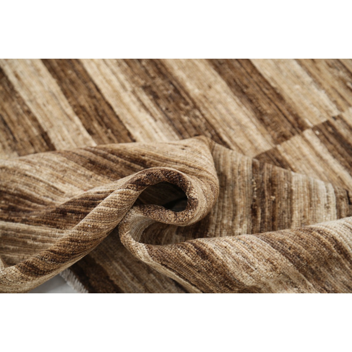Modcar 8x9 Handmade Double Knotted Washable Wool Rug - Colorful