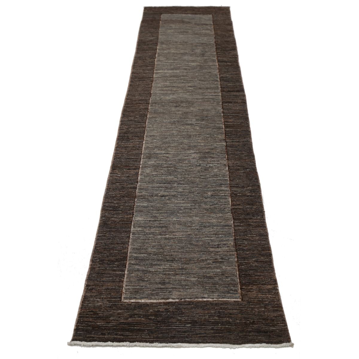 Modcar 2x11 Handmade Double Knotted Washable Wool Runner - Colorful