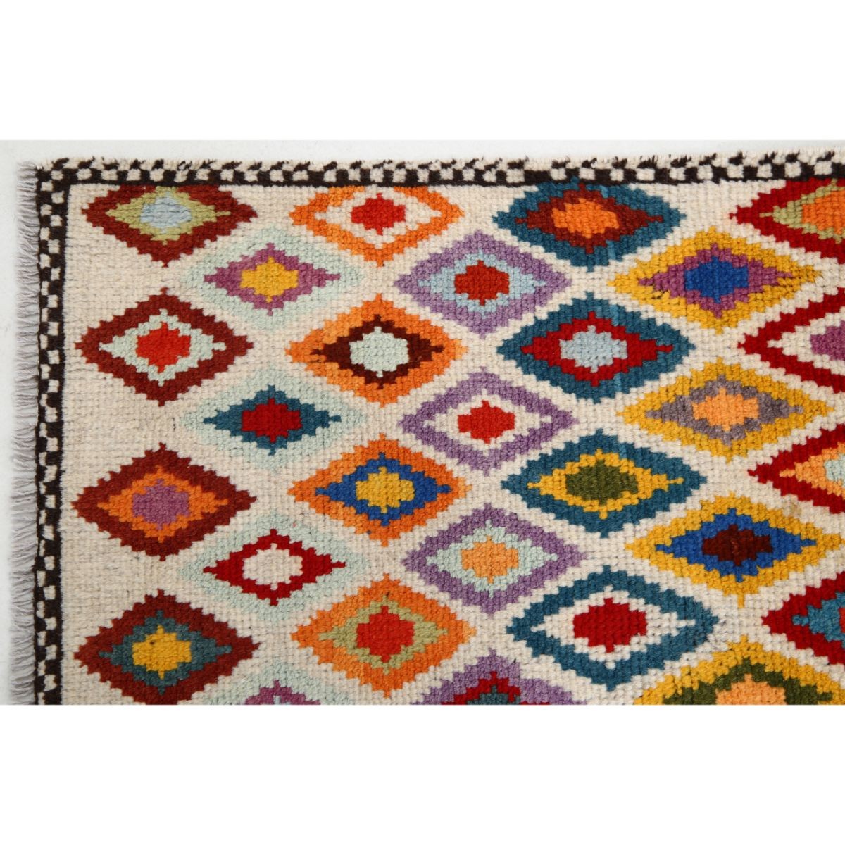 Revival 3x5 Handmade Double Knotted Washable Wool Rug - Colorful