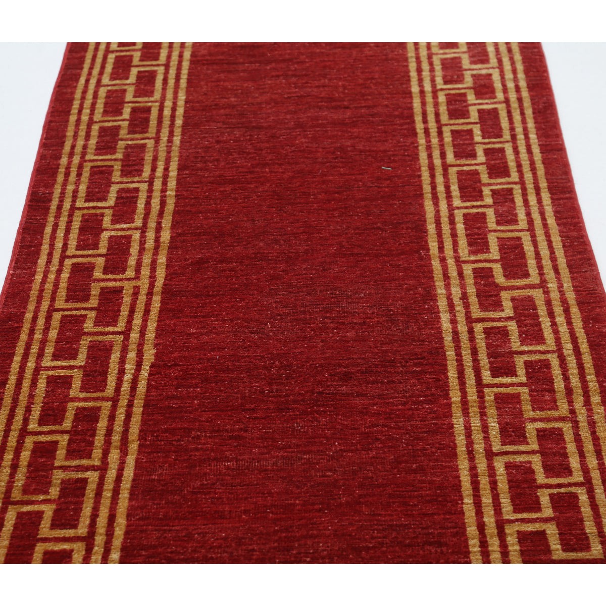 Modcar 3x10 Handmade Double Knotted Washable Wool Runner - Colorful