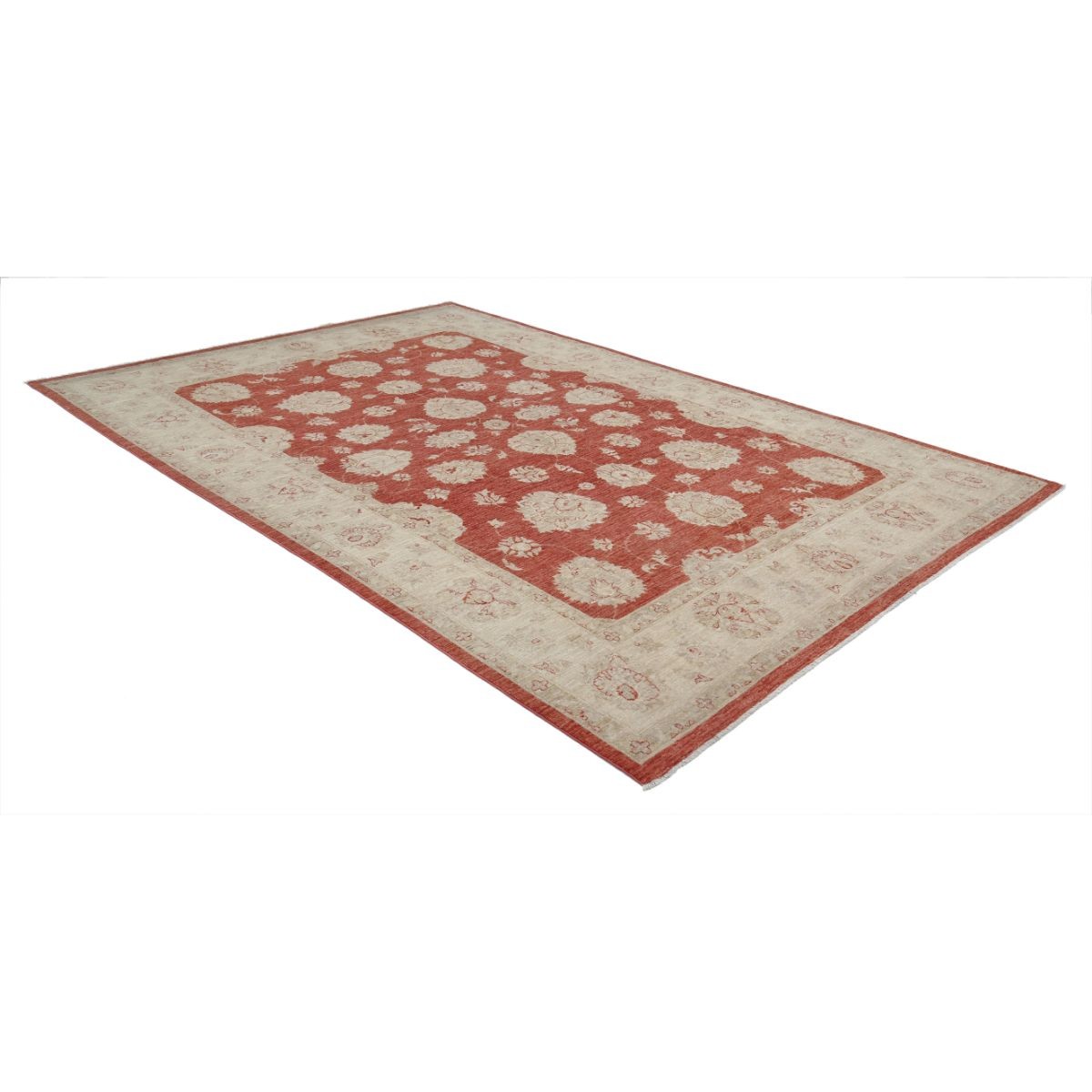 Ziegler 8x12 Handmade Double Knotted Washable Wool Rug - Colorful
