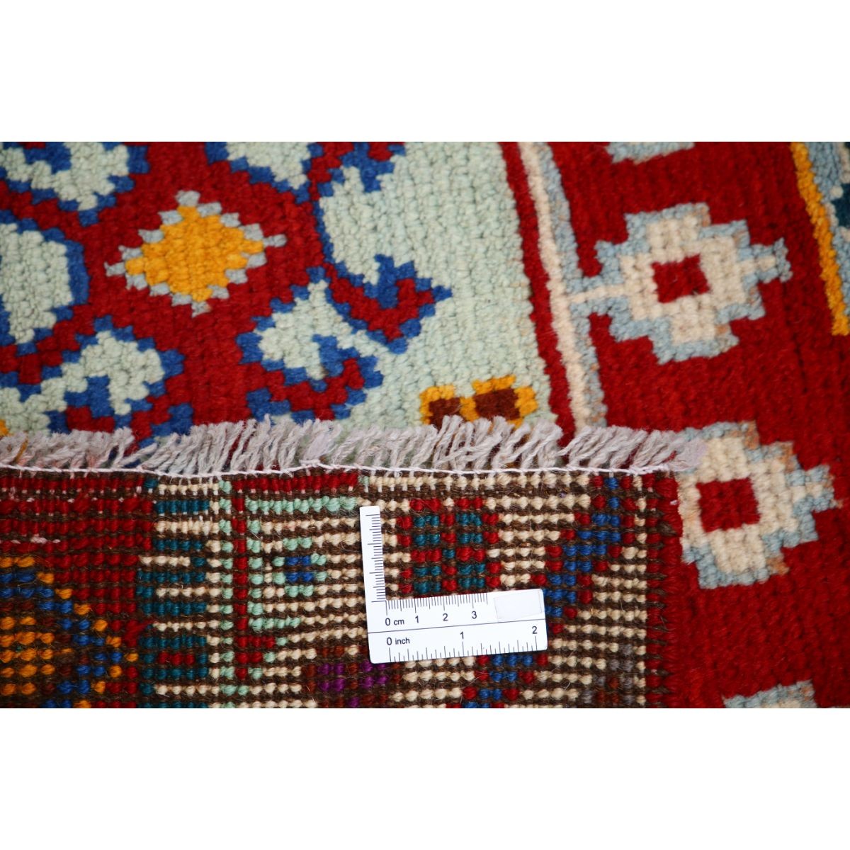 Revival 3x5 Handmade Double Knotted Washable Wool Rug - Colorful