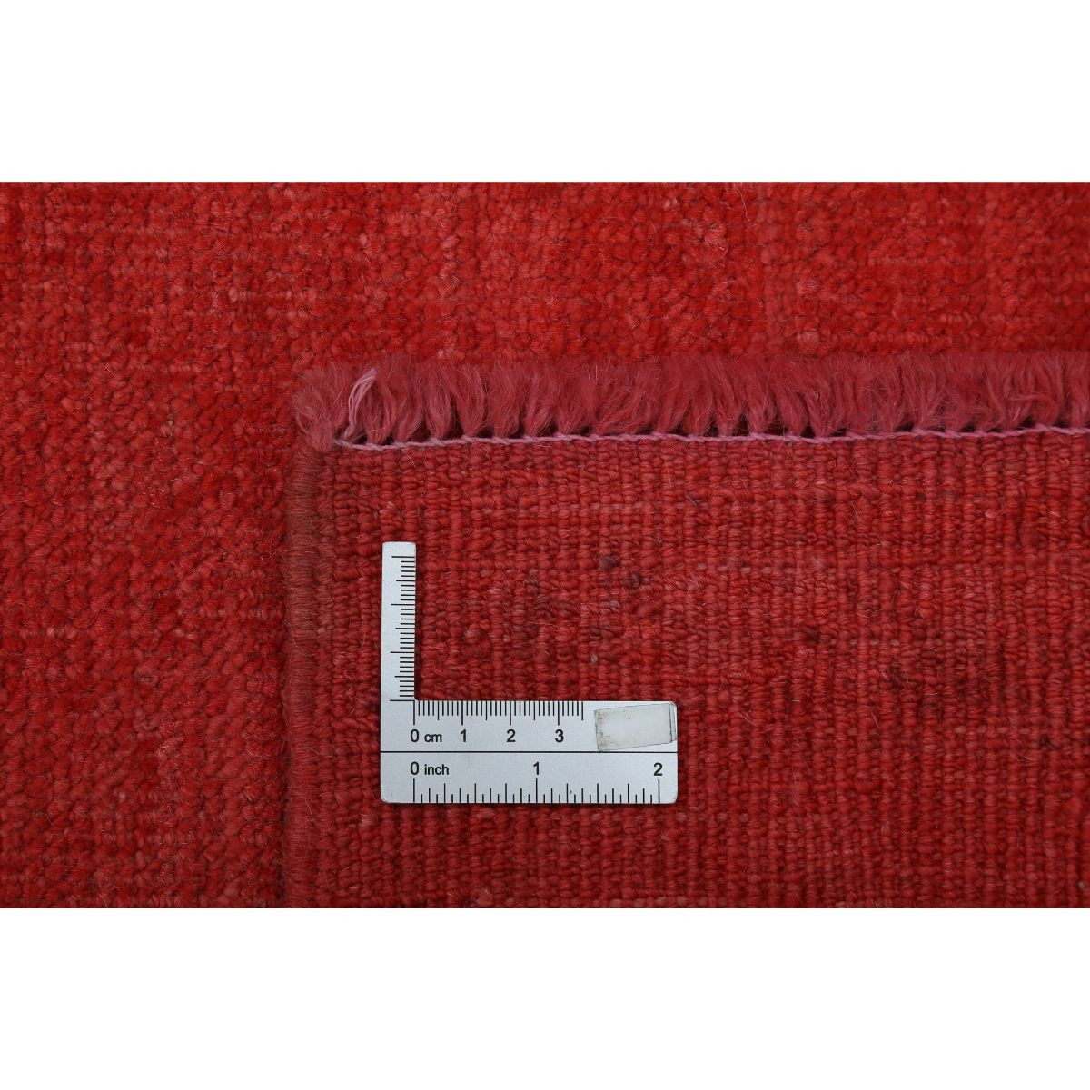 Overdye 7x10 Handmade Double Knotted Washable Wool Rug - Monochormatic