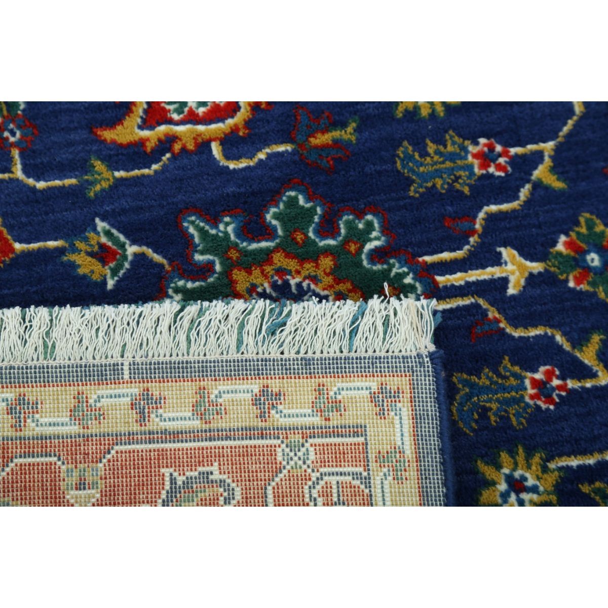 Gulshan 4x6 Machine-Made Washable Wool Rug - Colorful