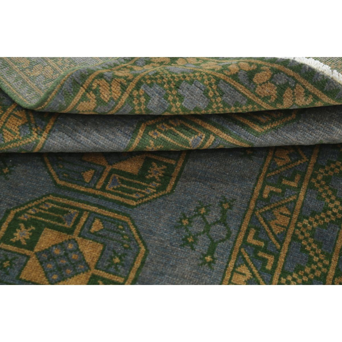 Revival 3x6 Handmade Double Knotted Washable Wool Rug - Colorful
