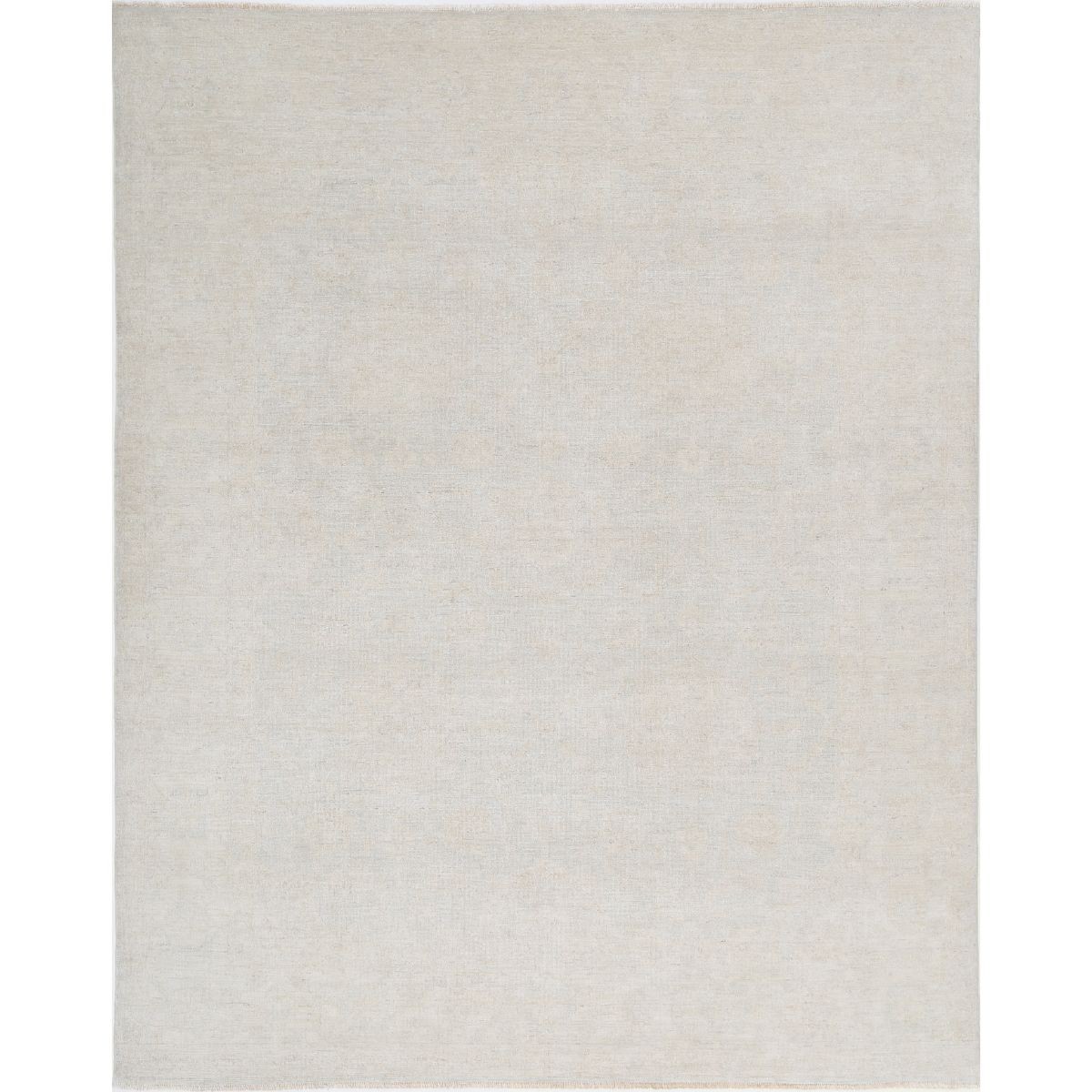 Serenity 8x10 Handmade Double Knotted Washable Wool Rug - Soft Hues