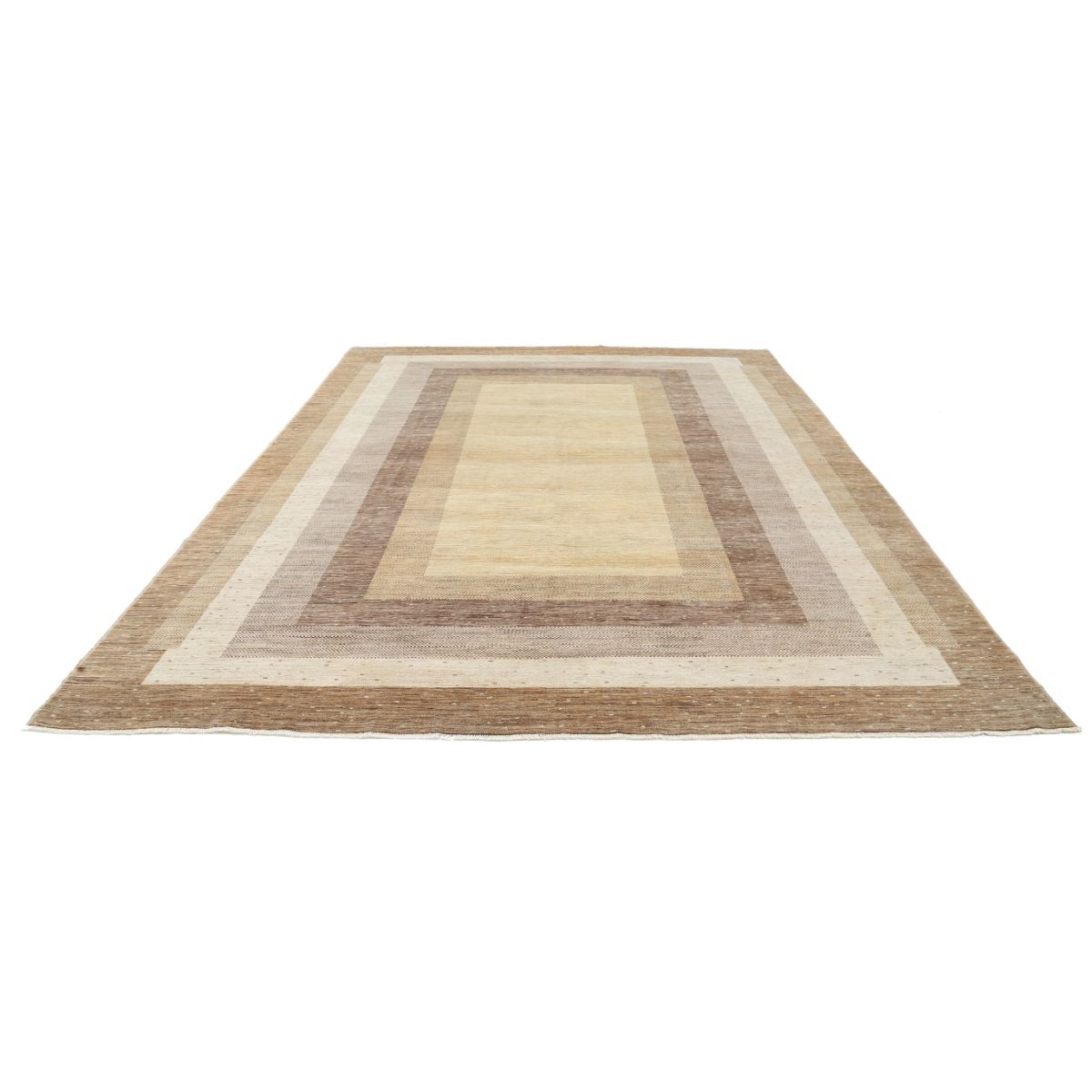 Modcar 10x13 Handmade Double Knotted Washable Wool Rug - Colorful