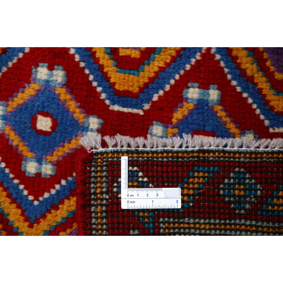 Revival 5x7 Handmade Double Knotted Washable Wool Rug - Colorful