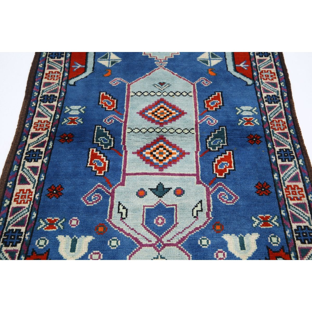 Revival 3x5 Handmade Double Knotted Washable Wool Rug - Colorful
