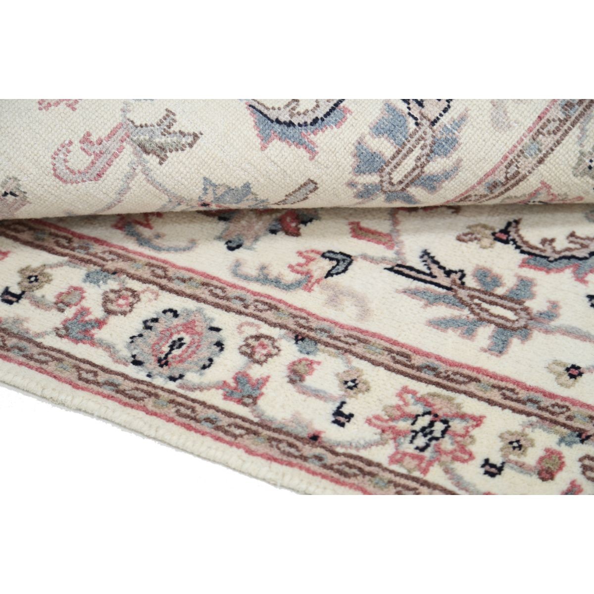 Nain 3x16 Handmade Double Knotted Washable Wool Runner - Colorful