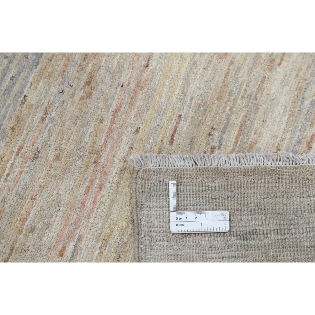 Modcar 7x9 Handmade Double Knotted Washable Wool Rug - Colorful