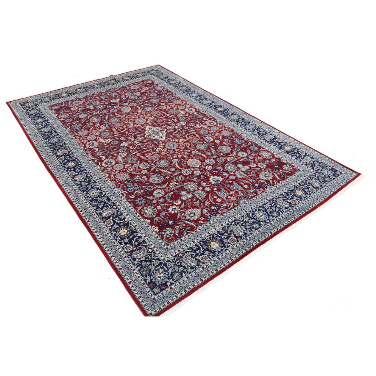 Heritage 6x9 Handmade Double Knotted Washable Wool Rug - Colorful