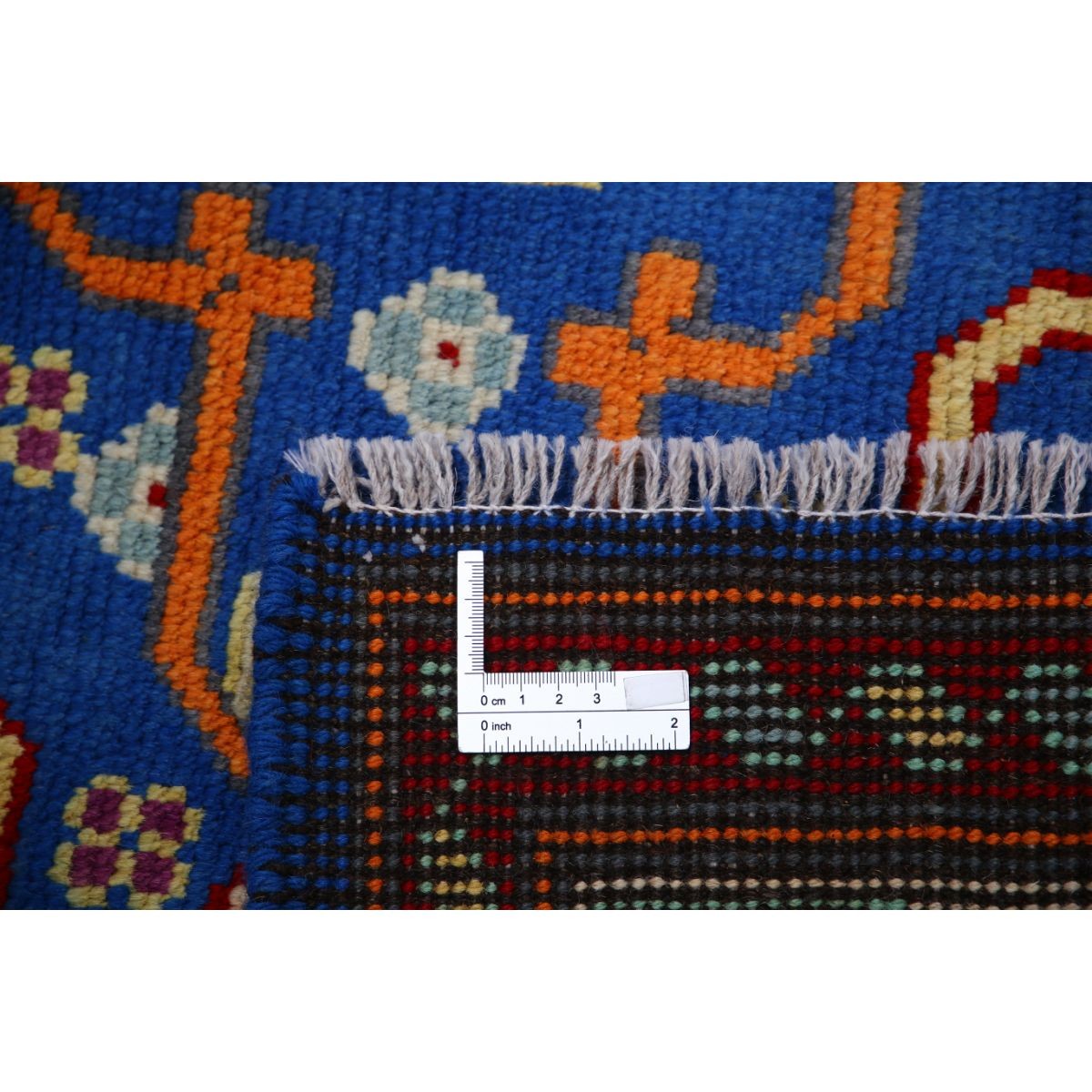 Revival 5x7 Handmade Double Knotted Washable Wool Rug - Colorful