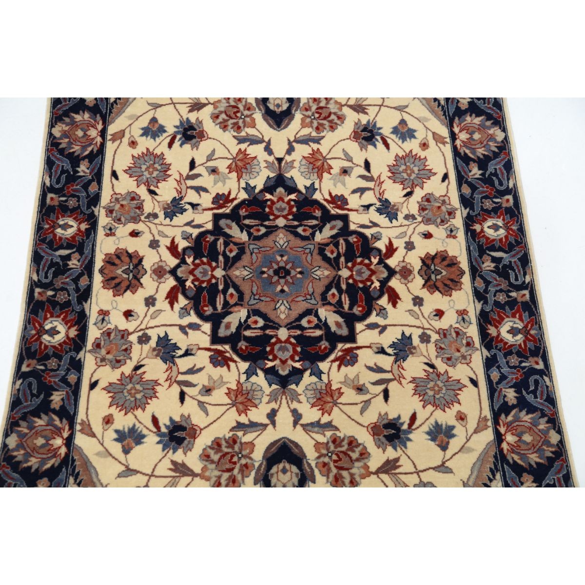 Heritage 3x5 Handmade Double Knotted Washable Wool Rug - Colorful