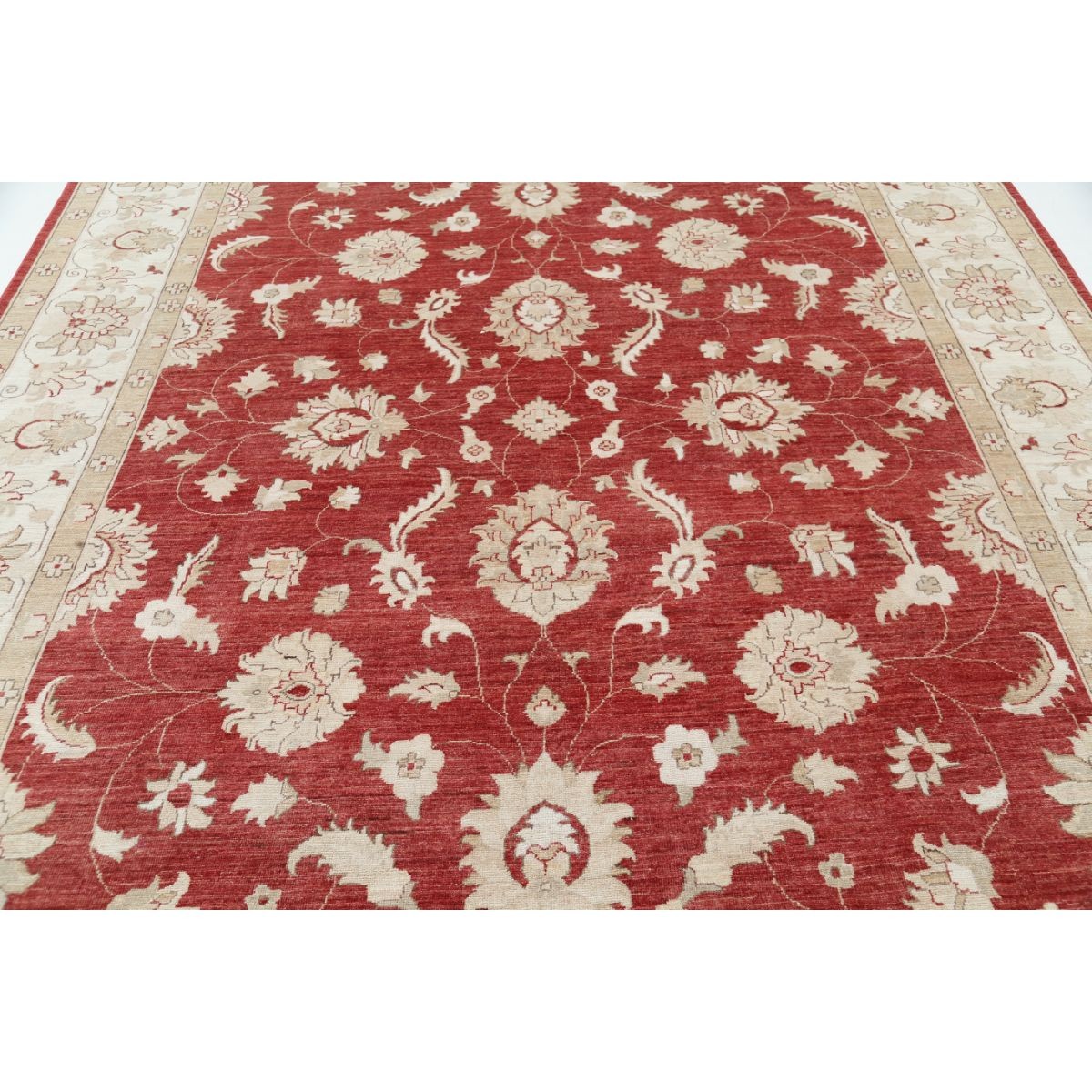 Ziegler 9x12 Handmade Double Knotted Washable Wool Rug - Colorful