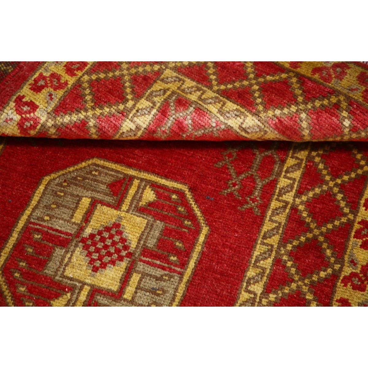 Revival 3x4 Handmade Double Knotted Washable Wool Rug - Colorful