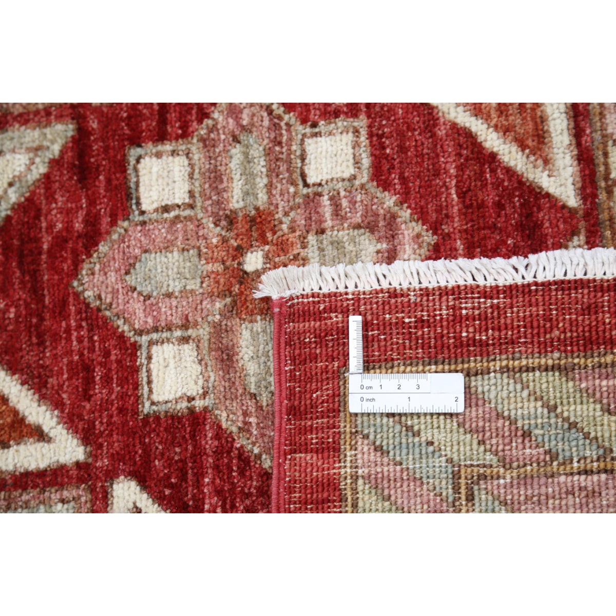 Modcar 7x9 Handmade Double Knotted Washable Wool Rug - Colorful