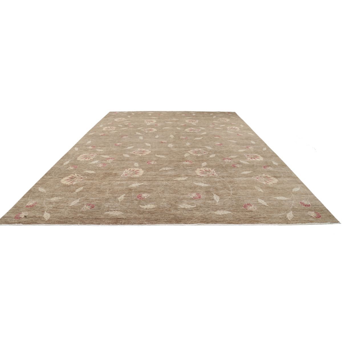 Modcar 12x17 Handmade Double Knotted Washable Wool Rug - Colorful
