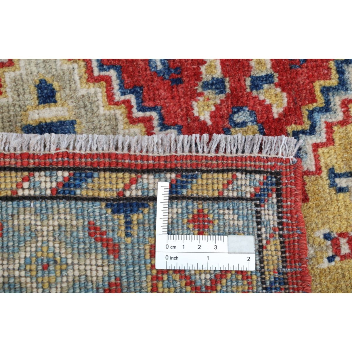 Revival 2x3 Handmade Double Knotted Washable Wool Rug - Colorful