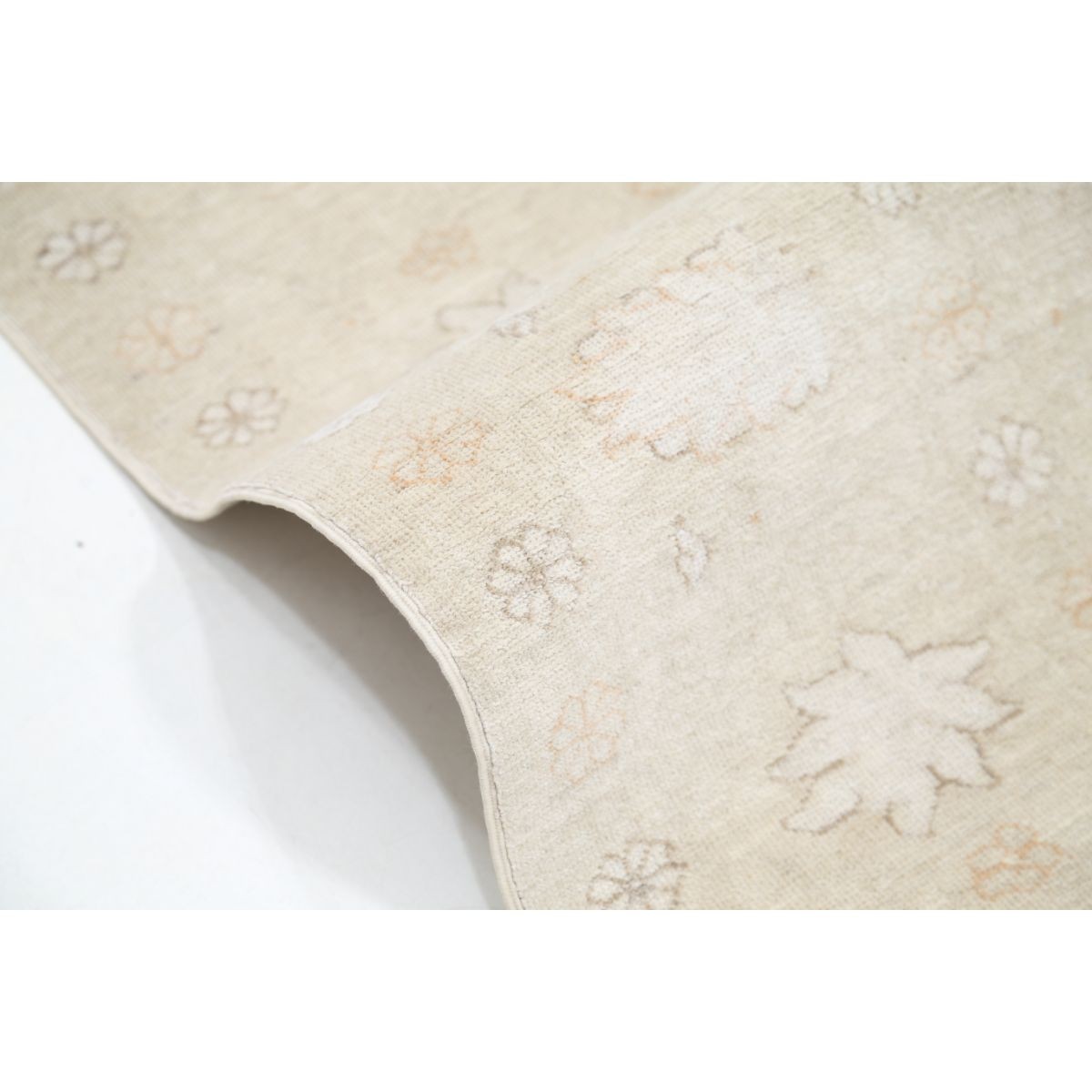 Serenity 7x9 Handmade Double Knotted Washable Wool Rug - Soft Hues