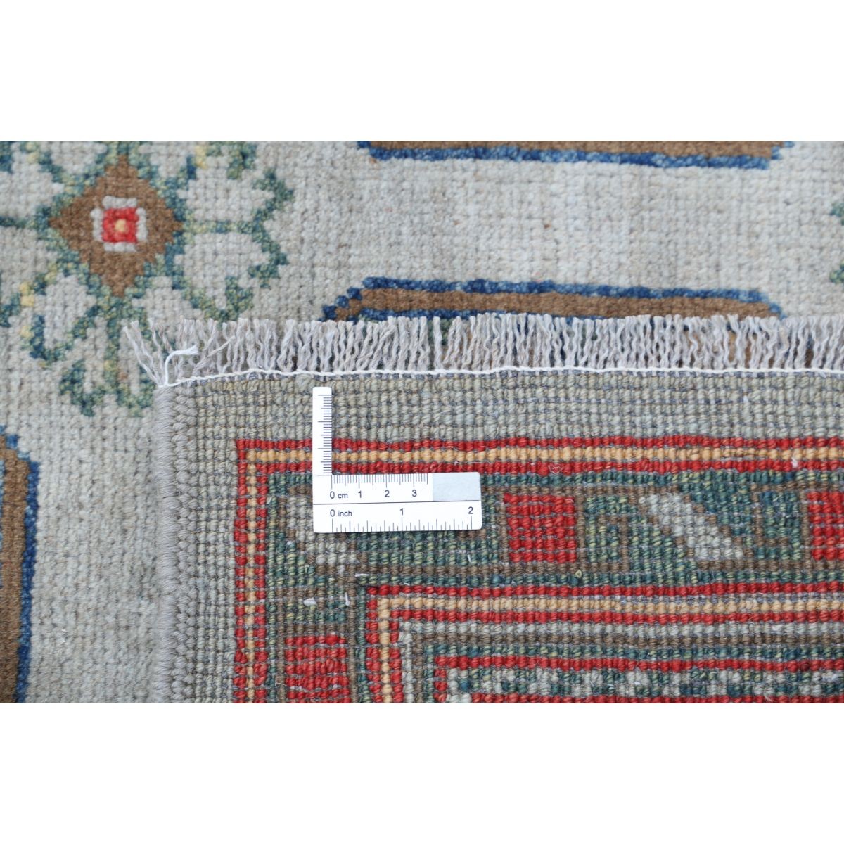 Revival 6x8 Handmade Double Knotted Washable Wool Rug - Colorful