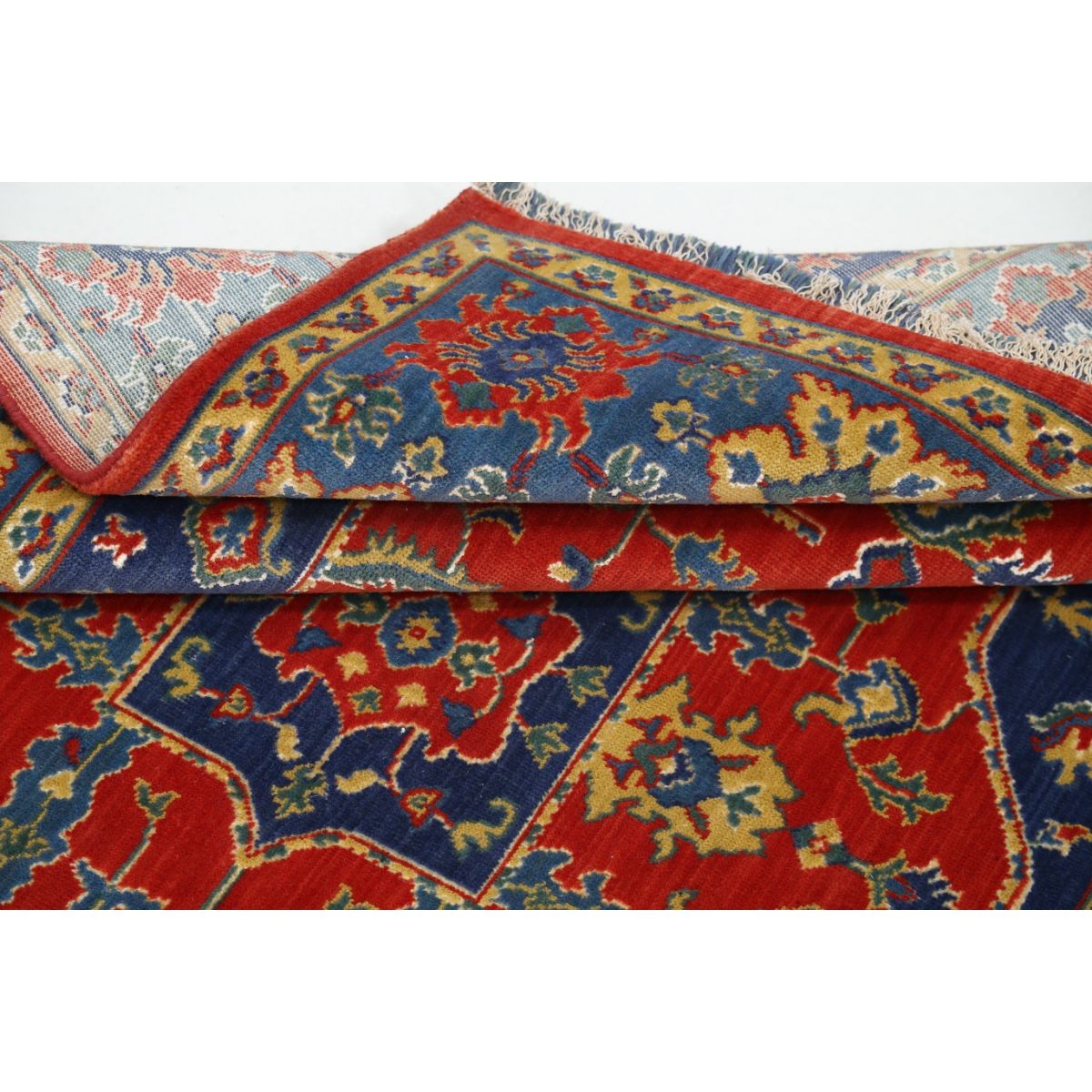 Gulshan 4x6 Powered-Loomed Washable Wool Rug - Colorful