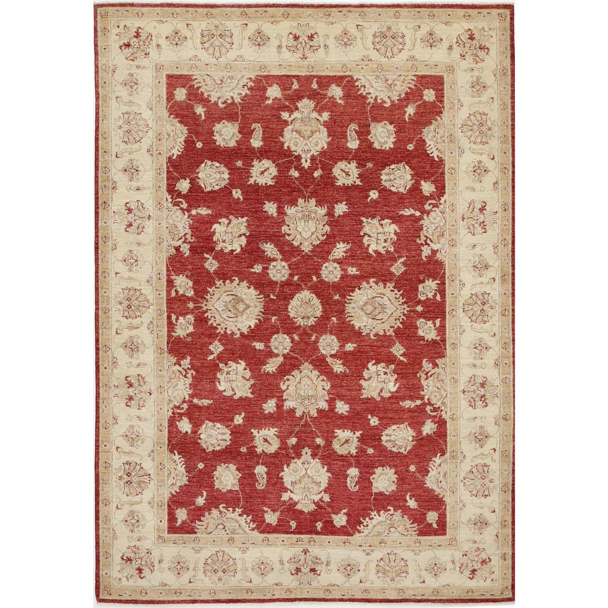Ziegler 6x8 Handmade Double Knotted Washable Wool Rug - Colorful