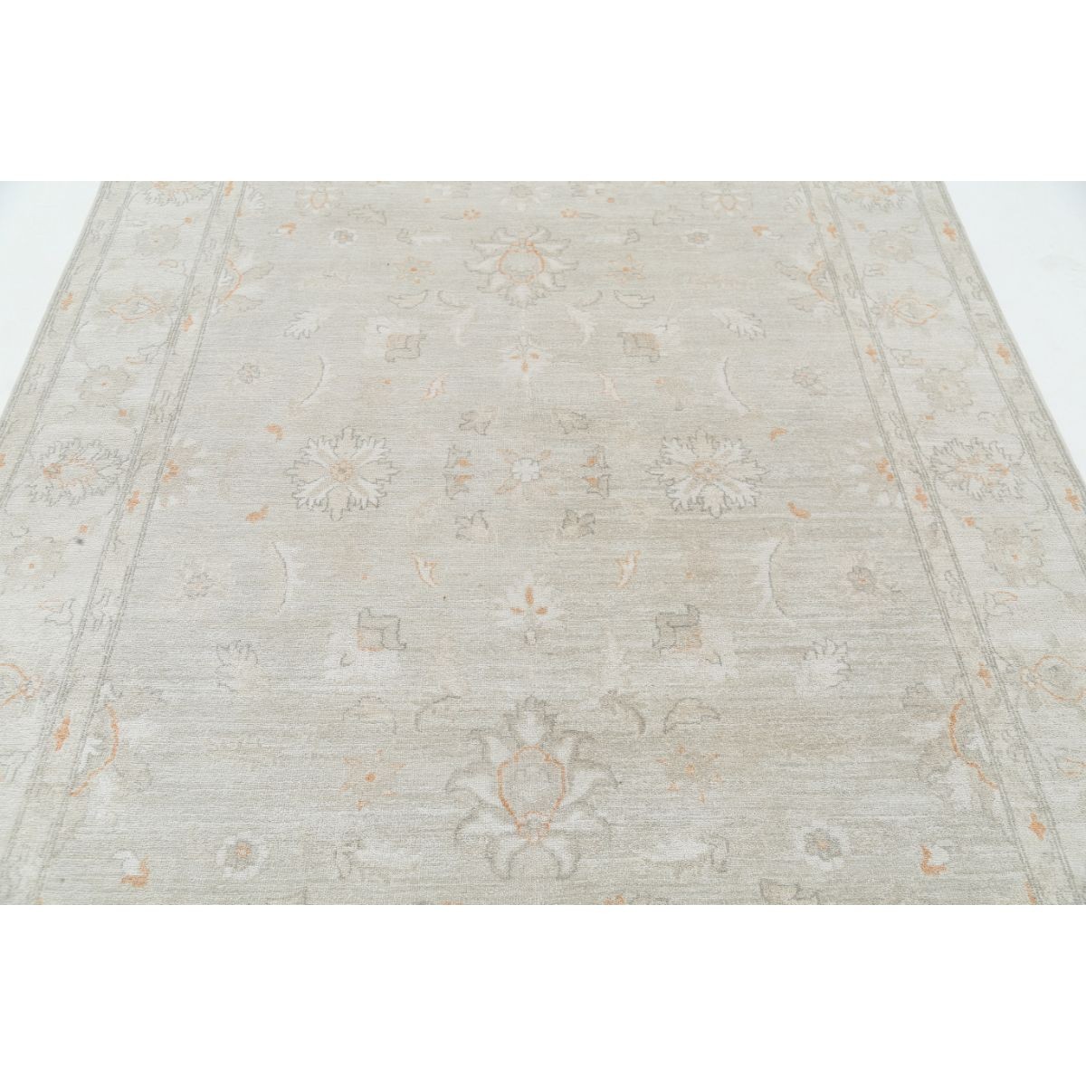 Serenity 6x9 Handmade Double Knotted Washable Wool Rug - Soft Hues