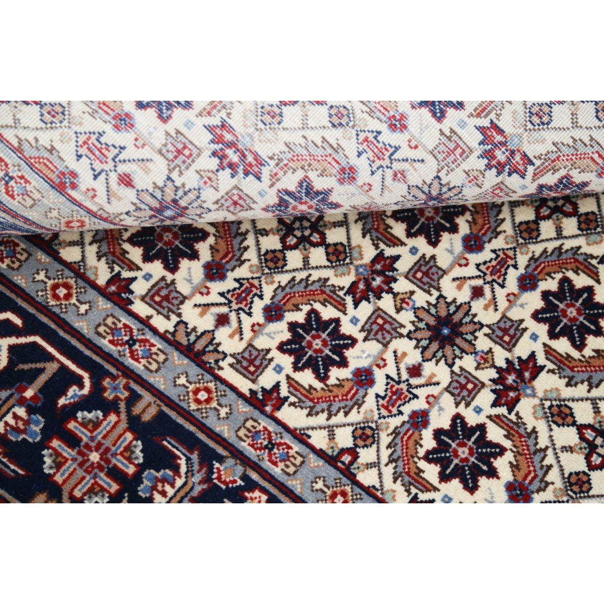 Heritage 4x6 Handmade Double Knotted Washable Wool Rug - Colorful