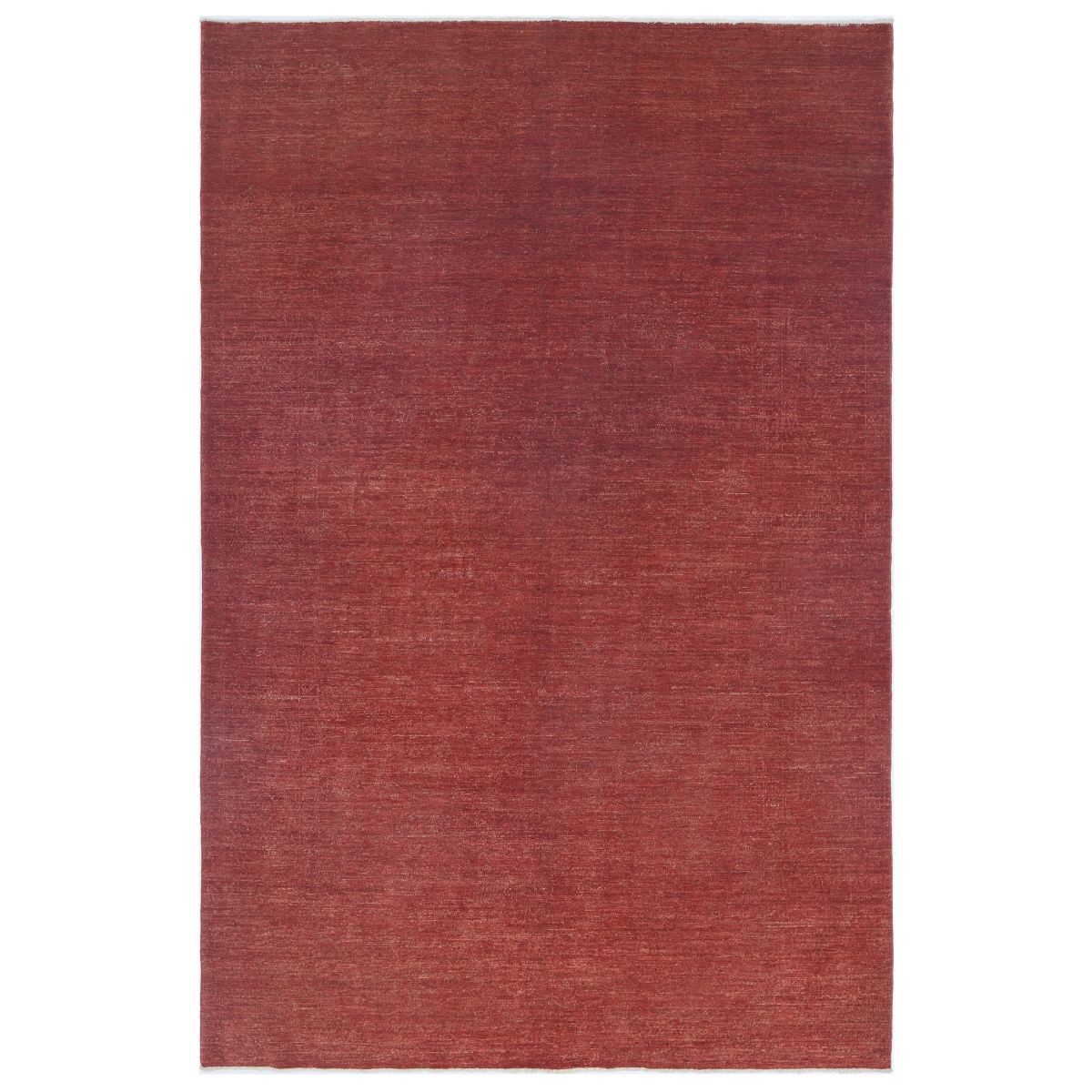 Overdye 7x10 Handmade Double Knotted Washable Wool Rug - Monochormatic