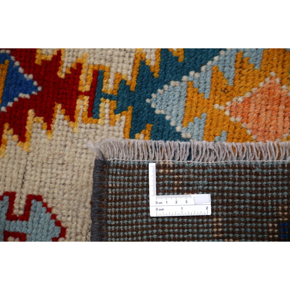 Revival 3x5 Handmade Double Knotted Washable Wool Rug - Colorful