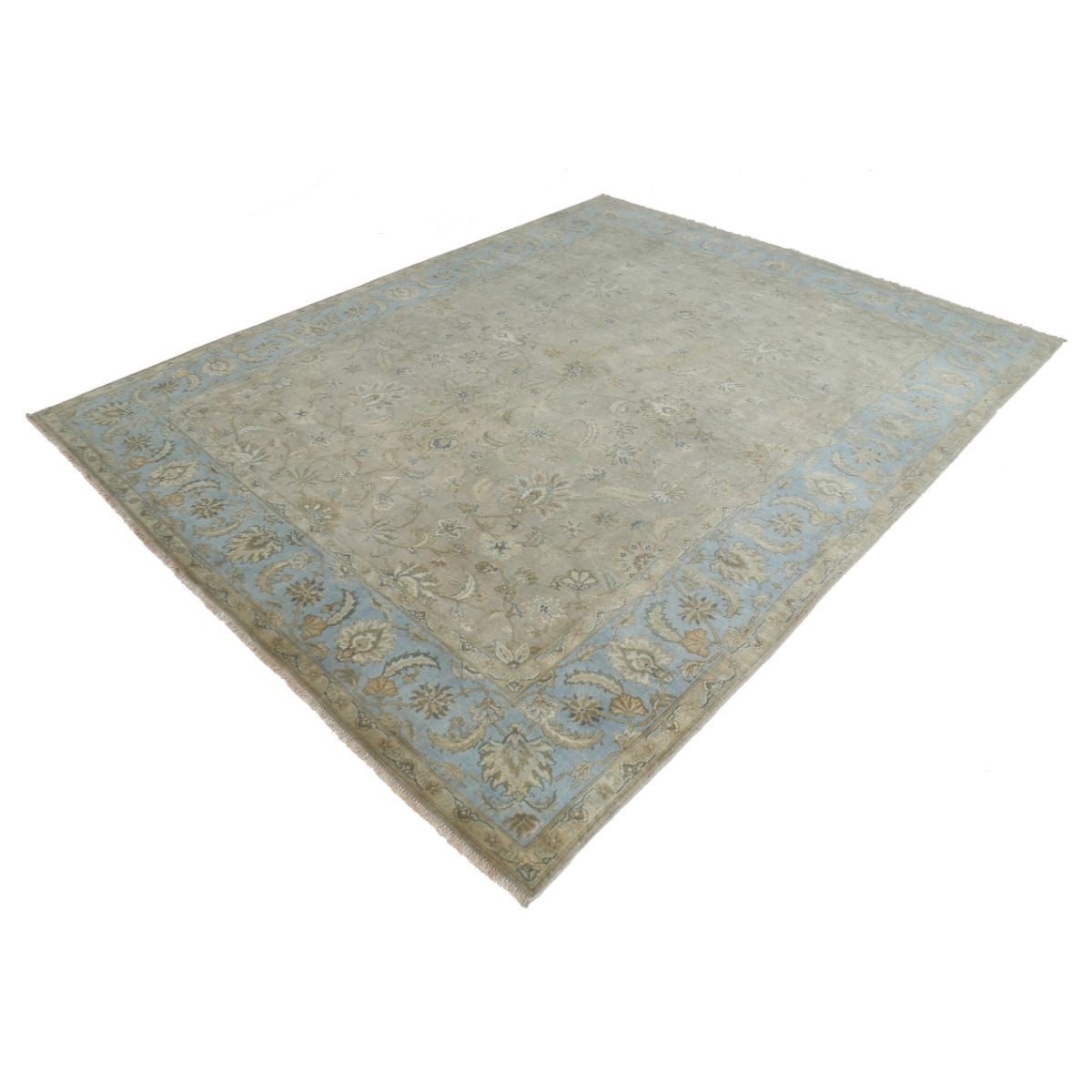 Ziegler 8x10 Handmade Double Knotted Washable Wool Rug - Colorful