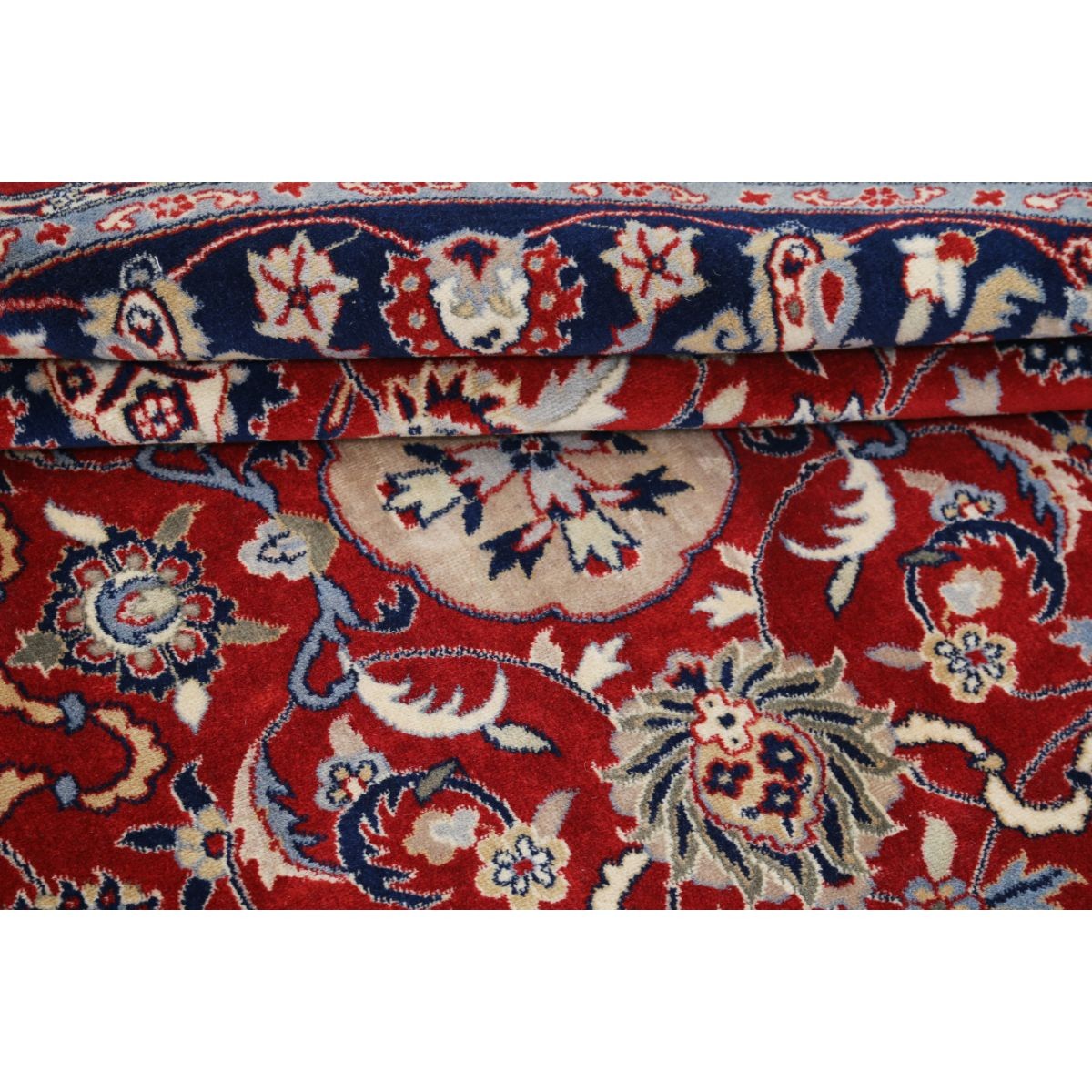 Heritage 6x6 Handmade Double Knotted Washable Wool Round Rug - Colorful