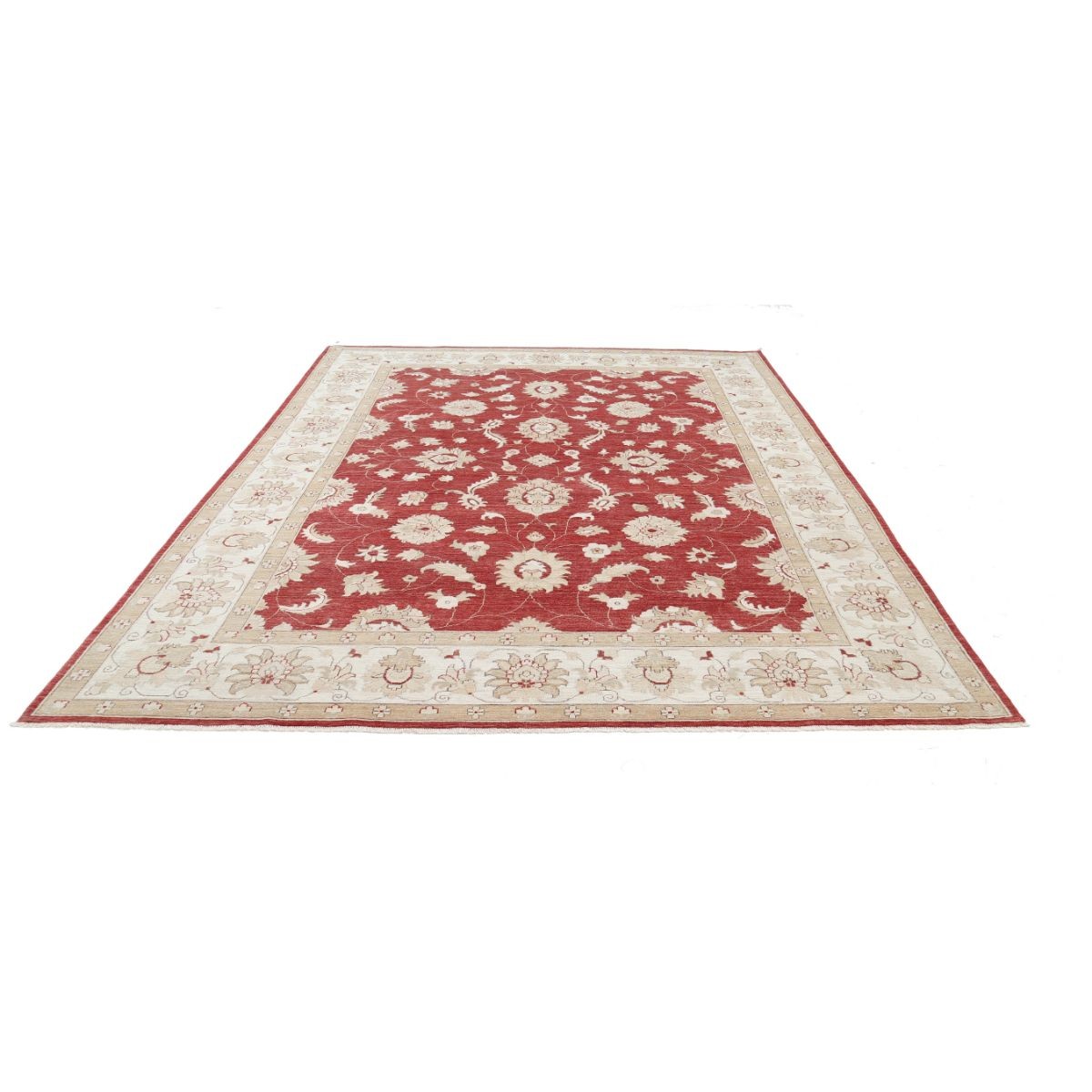 Ziegler 9x12 Handmade Double Knotted Washable Wool Rug - Colorful