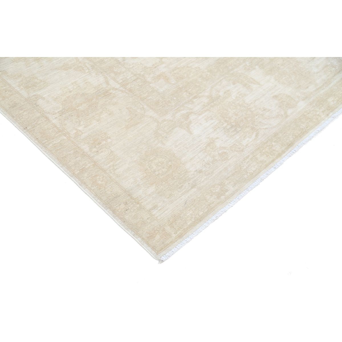 Serenity 9x12 Handmade Double Knotted Washable Wool Rug - Soft Hues