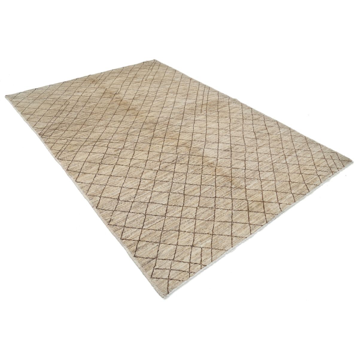 Revival 6x9 Handmade Double Knotted Washable Wool Rug - Colorful